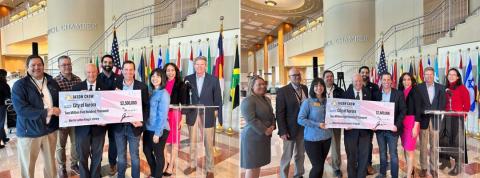 Rep. Crow with Aurora Mayor Mike Coffman and local officials, Aurora Mental Health & Recovery CEO Kelly Phillips-Henry, Aurora Mental Health & Recovery providers and community partners. 