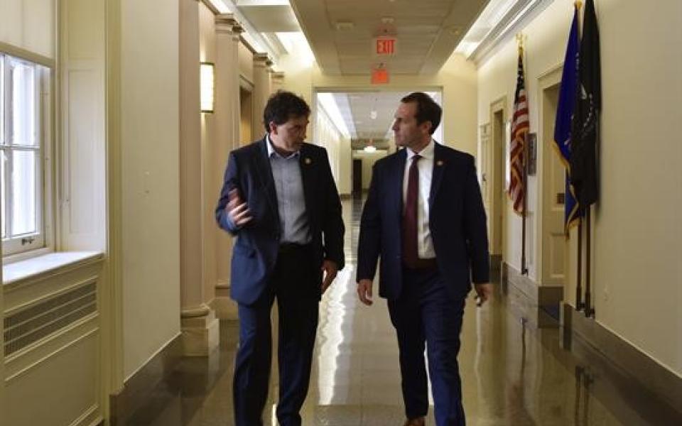 Reps Crow and Balderson Walking
